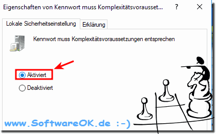 Kennwort mit Sonderzeichen unter Windows!