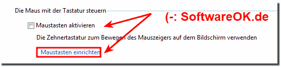 Maustasten und Maus mit Tastatur  steuert!