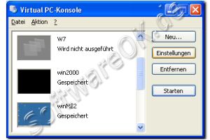 Virtual PC-Konsole