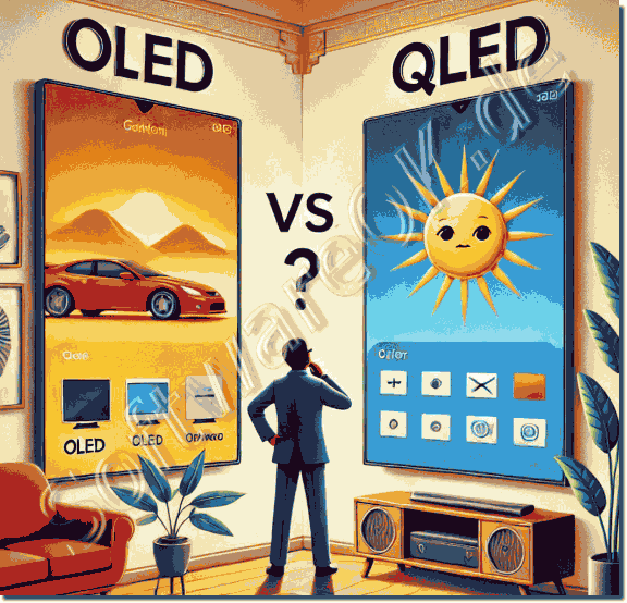 Unterschied zwischen OLED und QLED?