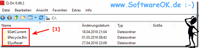 Datei und Ordner Endungen unter Windows-10!