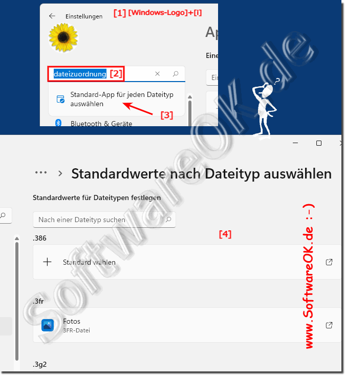 Dateizuordnungen festlegen in Windows 11!