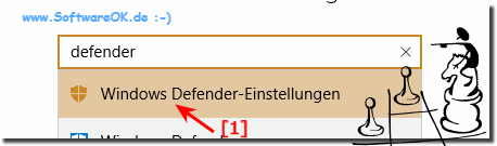 Defender Ordnerschutz aus und an!