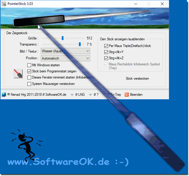 Der grte Mauszeigers fr Windows-10!