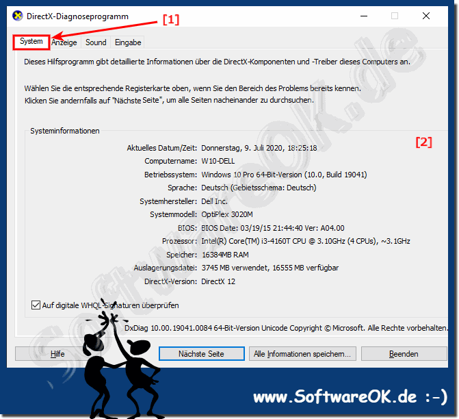 DirectX-12 unter Windows-10!