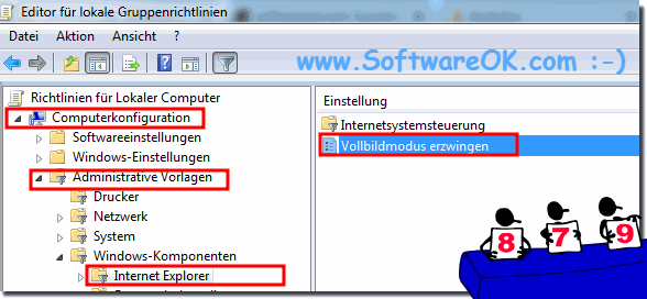 Internet Explorer Vollbild Erzwingen!
