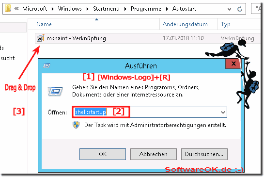 MS-Paint in Windows 10 automatisch starten!