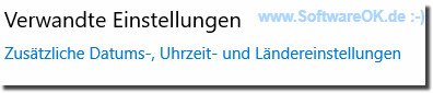 Region Einstellungen in Windows-10!