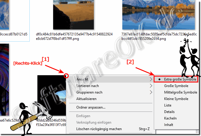 Sperr-Bildschirm Bilder von Windows-10!
