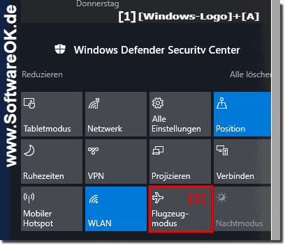 Windows-10 Flugzeug Modus WiFi!