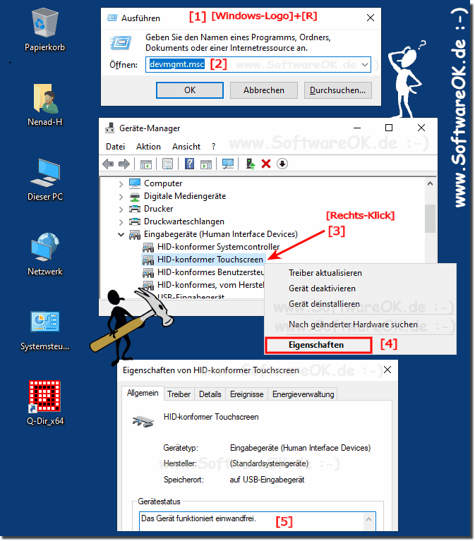 Windows-10 Touch Screen Treiber!