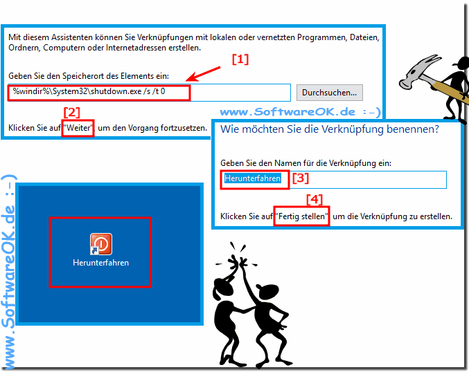 Windows-10 richtig Herunterfahren / Ausschalten!