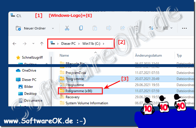 32-Bit-Programme Ordner unter Windows 11!