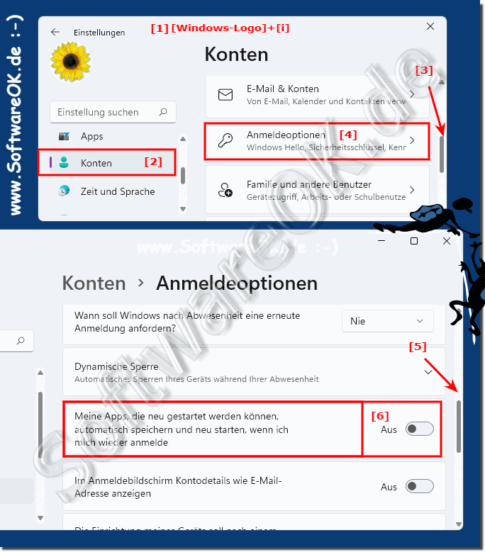 Anwendungen werden Automatisch gestartet unter Windows 11!