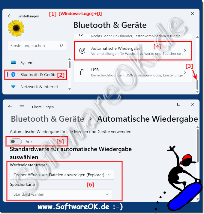 Die Automatische Wiedergabe auf Windows 11!