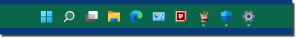Die Farbe der Taskleiste in Windows 11!