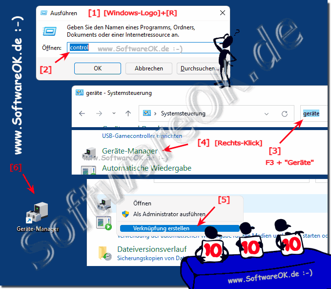 Gertemanager am Windows 11 Desktop!