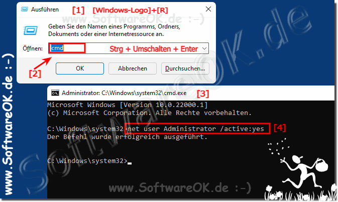 Microsofts Windows 11 und das vollwertige Administrator Konto!