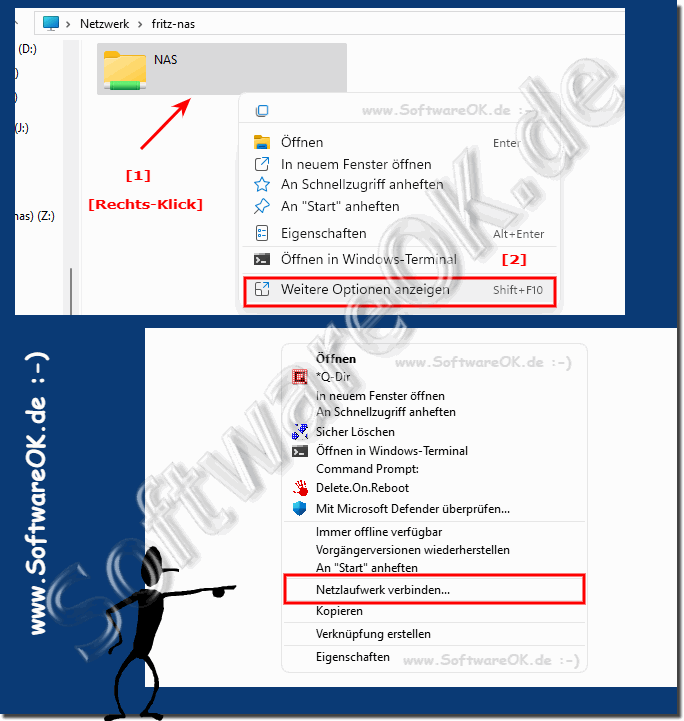 Netzlaufwerk unter Windows 11 direkt verbinden!