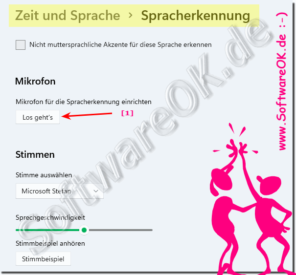 Sprachsteuerung unter Windows 11 Anpassen!