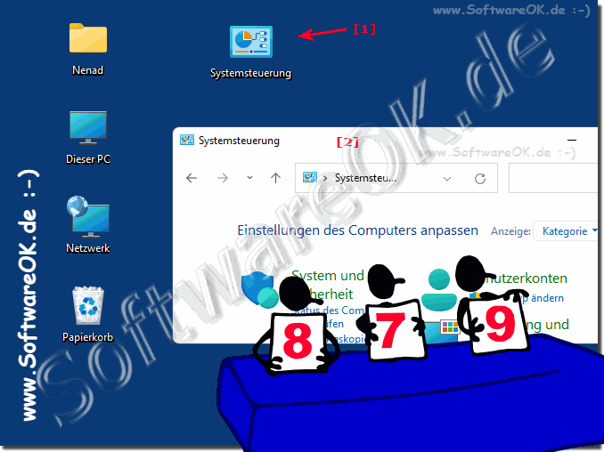 Systemsteuerung am Desktop!