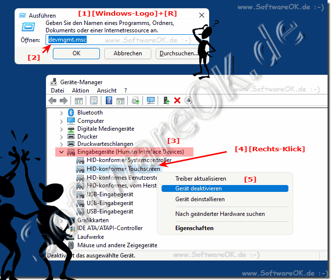 Touchscreen-Funktion auf Windows 11 abstellen!