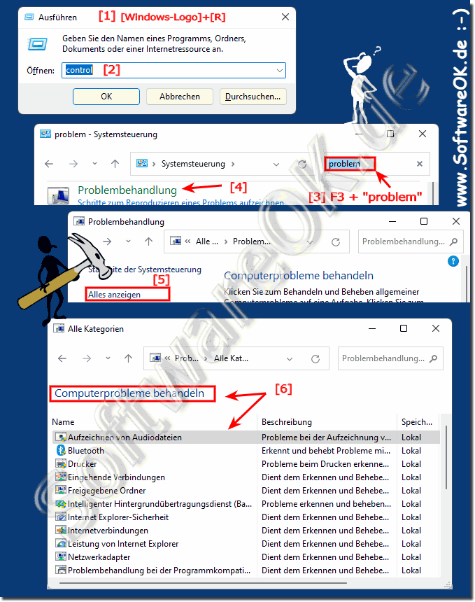 Windows 11 Computerprobleme klassisch behandeln lassen!