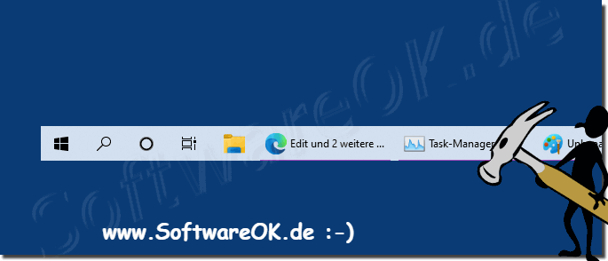 Windows 11 Taskleiste experimental!