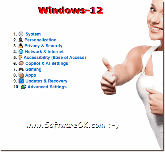 Die Windows-12 Einstellungen!