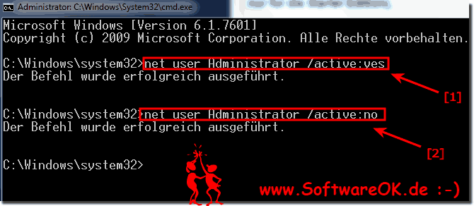 Administrator Konto aktivieren und deaktiviern bei Windows-7 Starter!