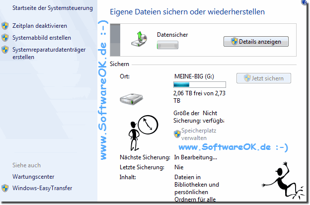  Automatische Backups in Windows-7!