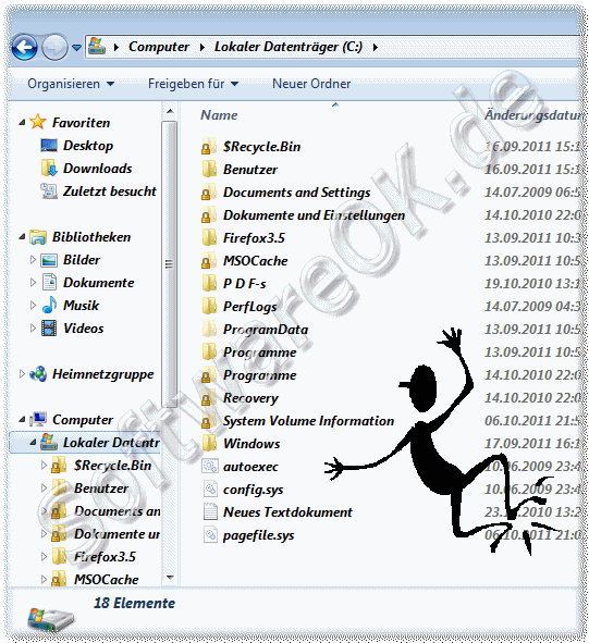 Deaktivieren oder Aktivieren fette-Schriftart und kursive-Schriftart in Windows-7