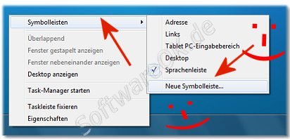 Zusatzleiste in Windows-7 hinzufgen