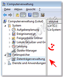 Computerverwaltung Datentraegerverwaltung