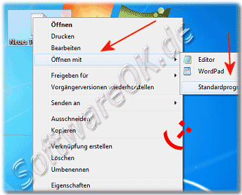 Win 7 Standardprogramm zum oeffnen der dateitypen festlegen