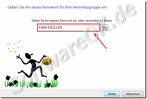 Windows-7 einfache Freigabe!