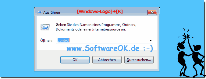 Windows 7 Ausfhren Dialogfenster!