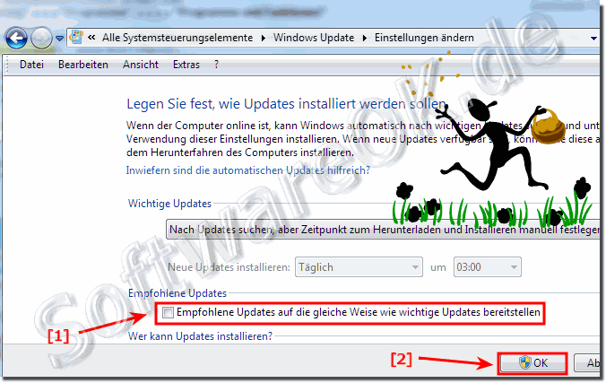 Windows Update Einstellungen!