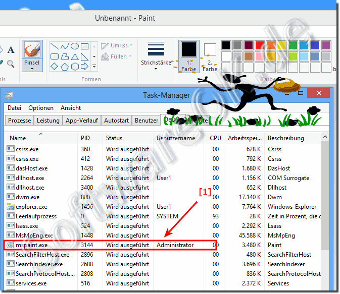 Als Standardbenutzer Programm als Administrator ausfhren!