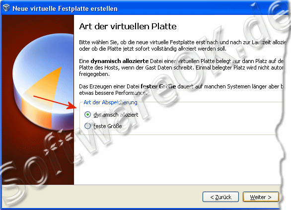 Erstellen einer virtuellen Festplatte für Windows-8