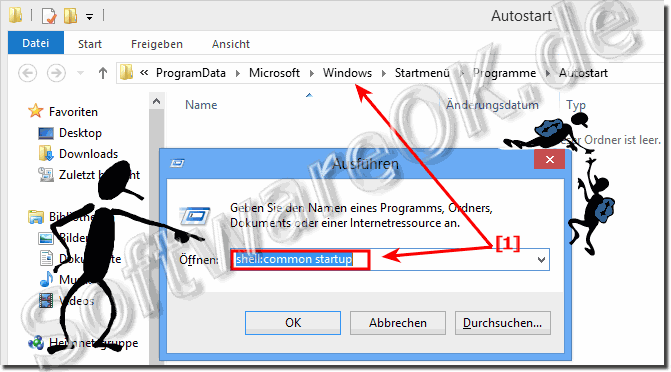 Autostart-Ordner für alle Benutzer in Windows 8.1!