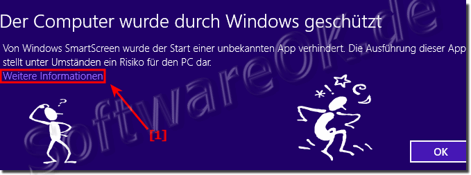 Der Computer wurde durch Windows geschützt (8.1)!