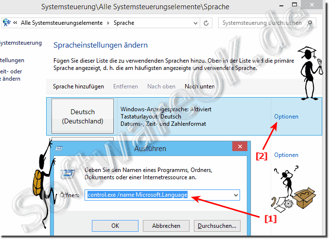 Die Windows 8.1  Spracheinstellungen Tastatur!