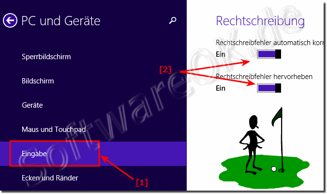 Eingabe Rechtschreibprfung Rechtscheibfehler in Windows 8.1 und 10! 