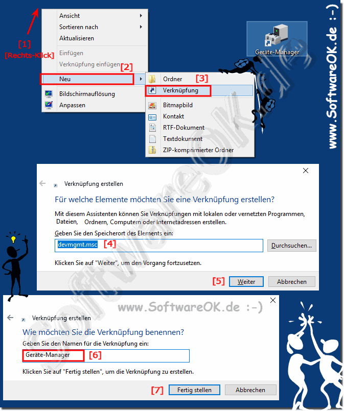 Gerte-Managers am Windows Desktop!