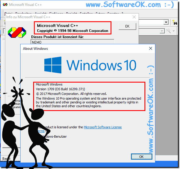Ausführen von Visual C++ 6.0 unter Windows 10!
