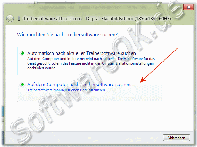 Treibersoftware aktiualisieren Windows-8