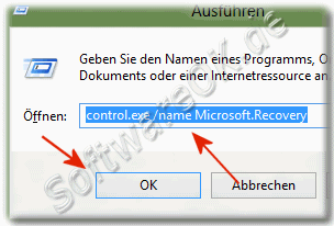 Wiederherstellung Windows-8 ausfuehren