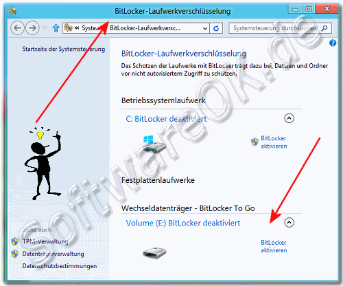 Windows-8 BitLocker-Laufwerkverschlüsselung