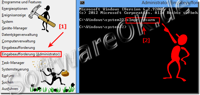 Windows 8.1 und 8 Testzeitraum Verlngern oder Aktivierung hinauszgern!